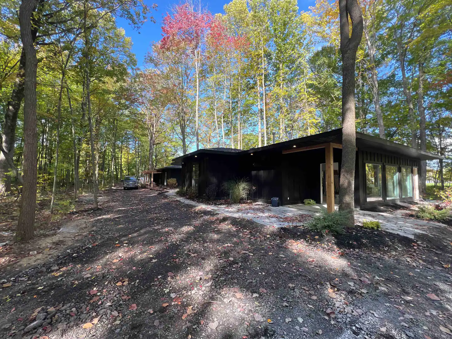 Mid-Century Modern Ranch Union Pier, MI.