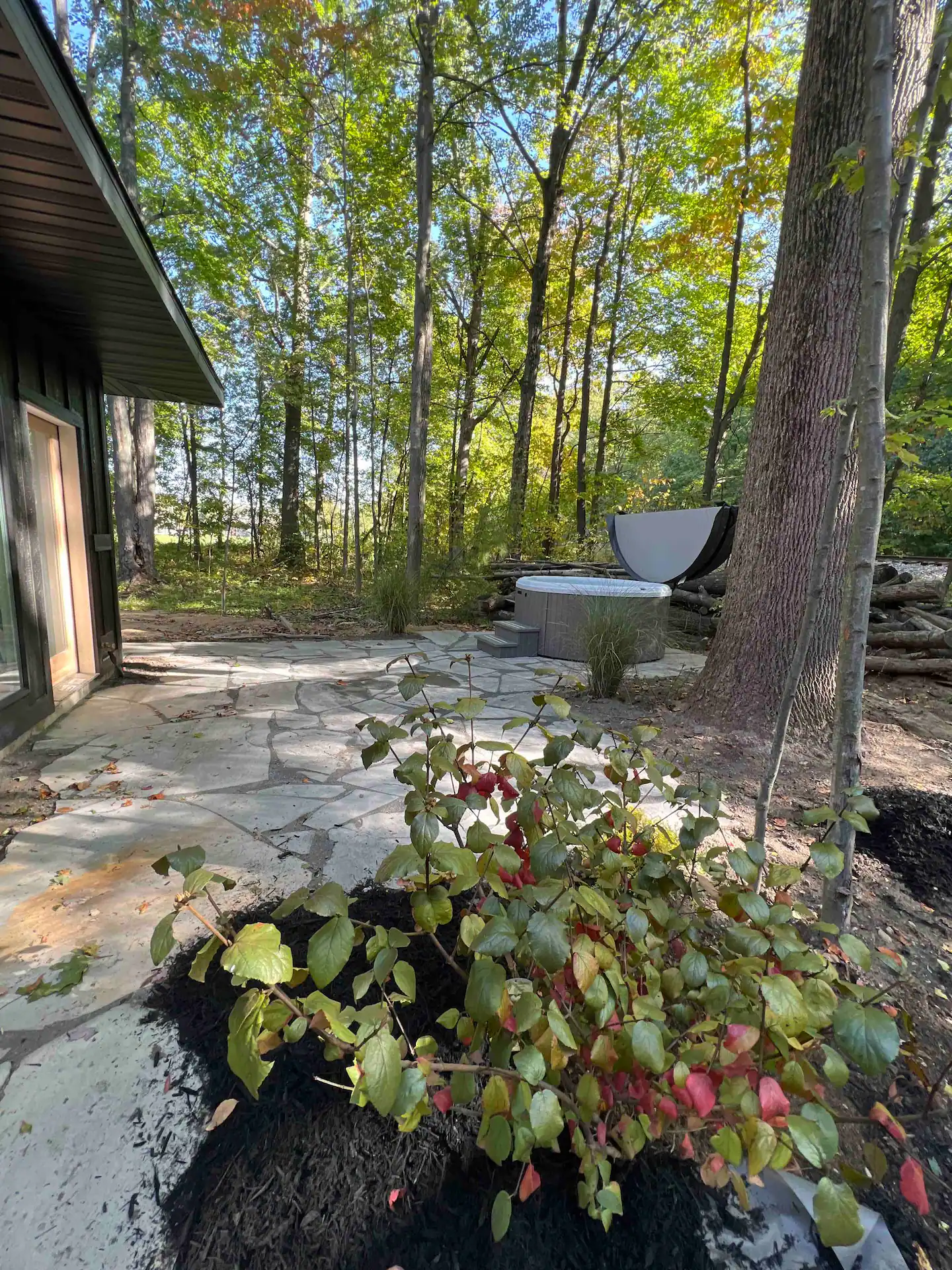 Mid-Century Modern Ranch bathroom in Union Pier, MI.